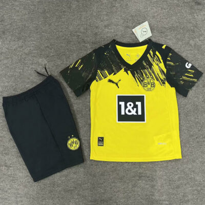 Borussia Dortmund Home Kids Kit 2025/26