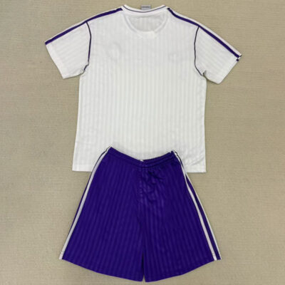 Real Madrid Retro Version Kids Kit 2025/26 2