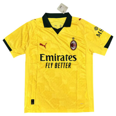 AC Milan Goalkeeper Jersey 2025/26 Yellow