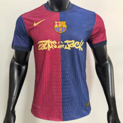 Barcelona Travis Stott Home Jersey 2024-25 Player Version