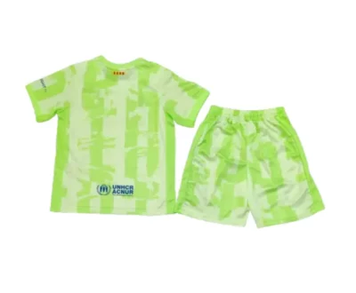 Barcelona travis Stott Third Kids Kit 2024-25 2