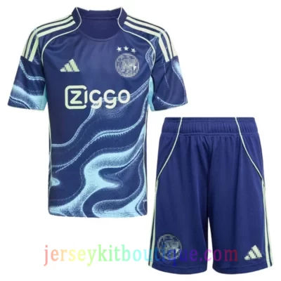 Ajax Away Soccer Kit Kids 2025-26