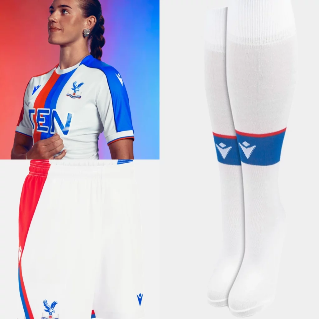 Crystal Palace 2526 Third Kit — Eagle White