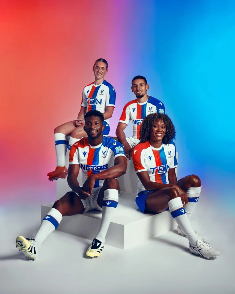 Shop the Crystal Palace Eagle White 2025–26 Jersey